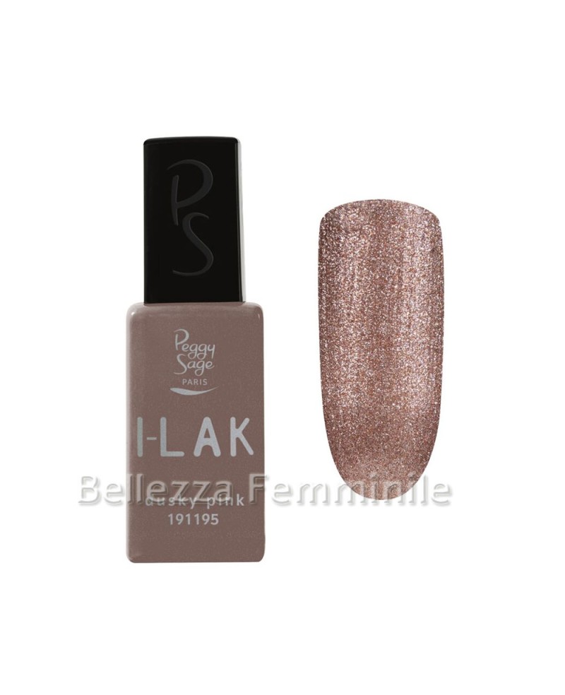 I-Lak Semi-Permanent Gel Polish - Dusky Pink - 191195 Peggy Sage