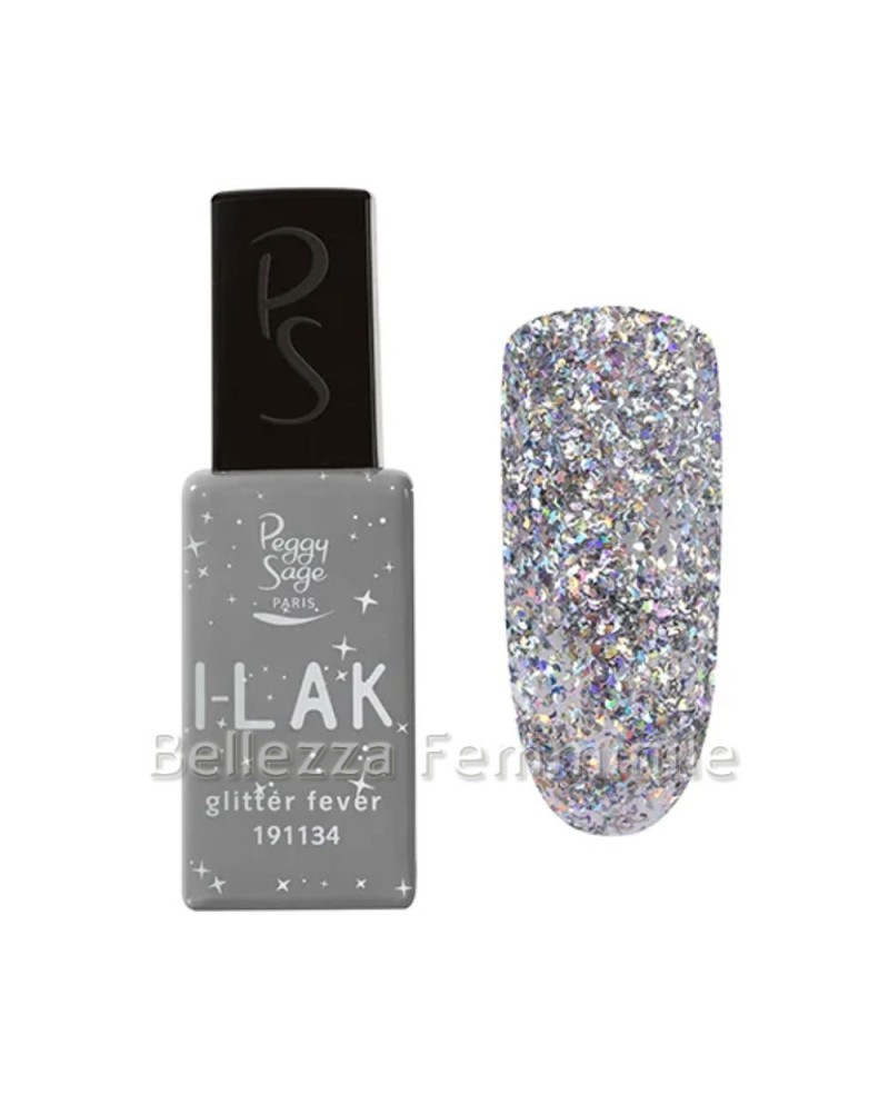 I-Lak Semi-Permanent Gel Nail Polish - Glitter Fever - 191134 - Peggy Sage