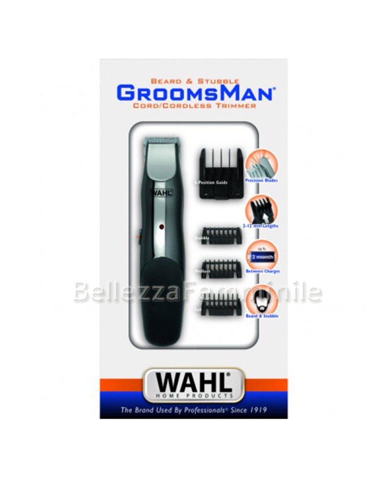 Wahl Professional Groomsman Trimmer Cordless Hair Clipper