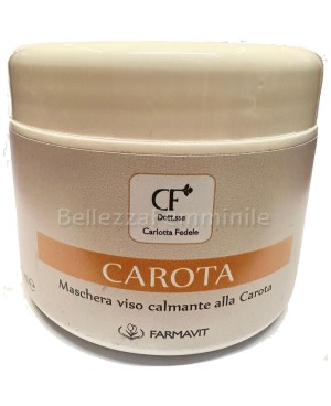 Maschera Viso Calmante alla Carota Farmavit 250ml