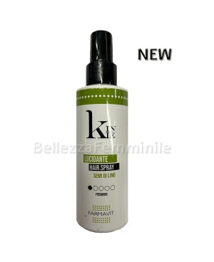 Lucidante Capelli Spray Shine Semi di Lino KIN KIE 150ml - Farmavit