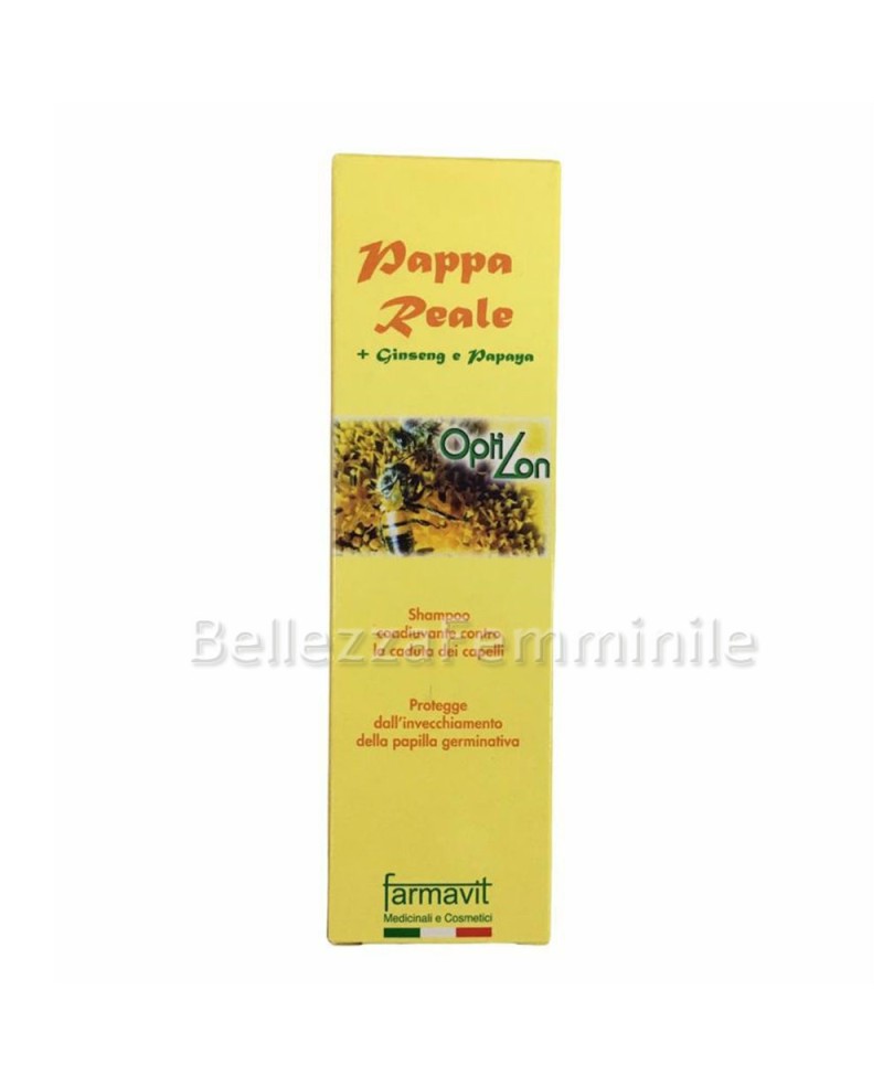 Shampoo Capelli Professionale AntiCaduta alla Pappa reale e Ginseng Farmavit 300ml