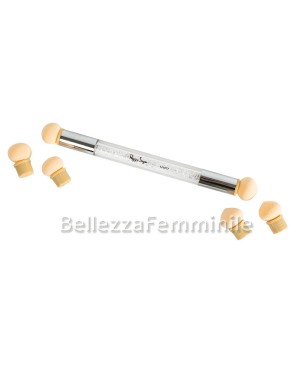 Strumento/Pennello Unghie per Tecnica Professionale Baby Boomer Peggy Sage con 4 spugne di ricambio