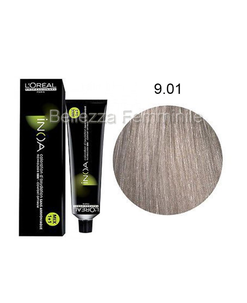 Tinta Colore Capelli Professionale Permanente Senza Ammoniaca INOA L'ORÈAL Professionnel 60ml