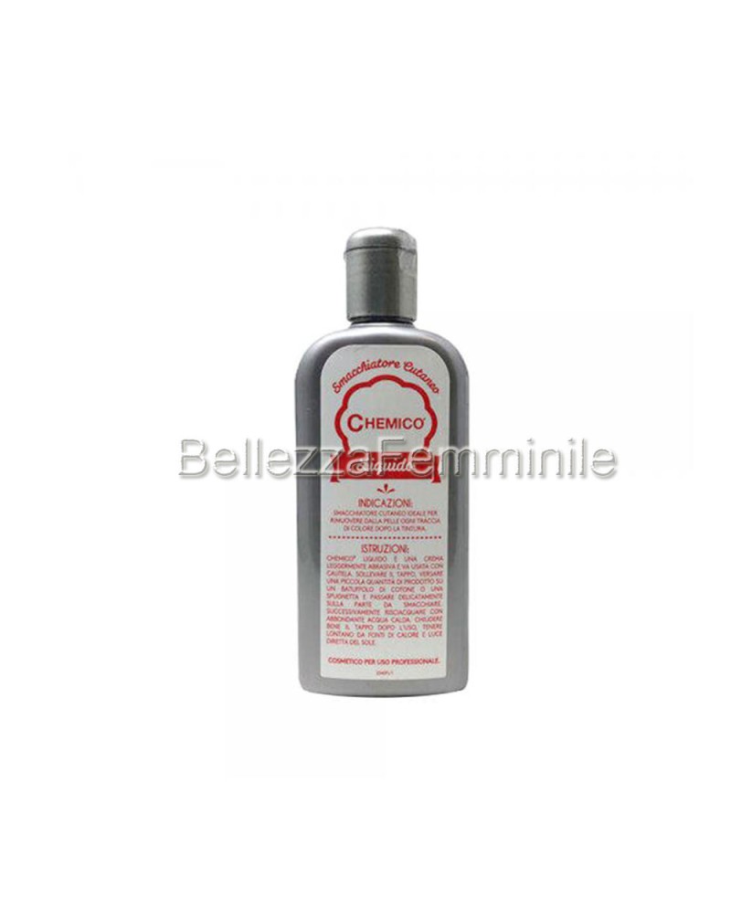 Smacchiatore Liquido per Rimuovere Macchie di Colore sulla cute 250ml - Chemico