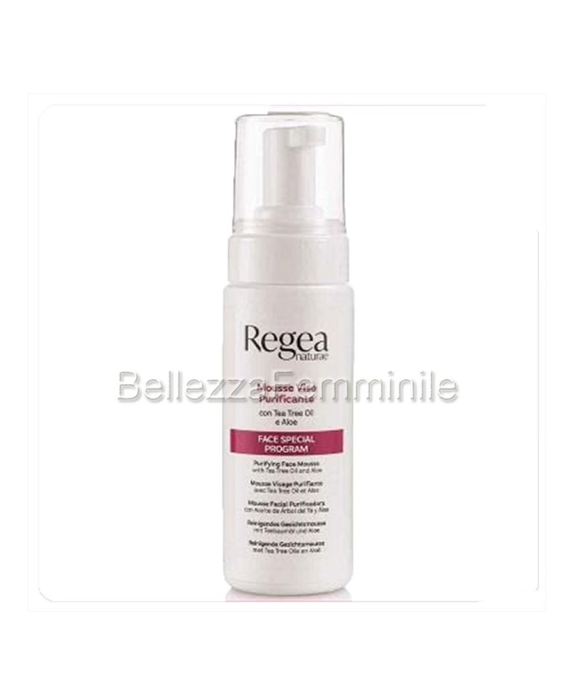 Purifying Facial Mousse with Tea Tree Oil and Aloe 190ml Regea Naturae