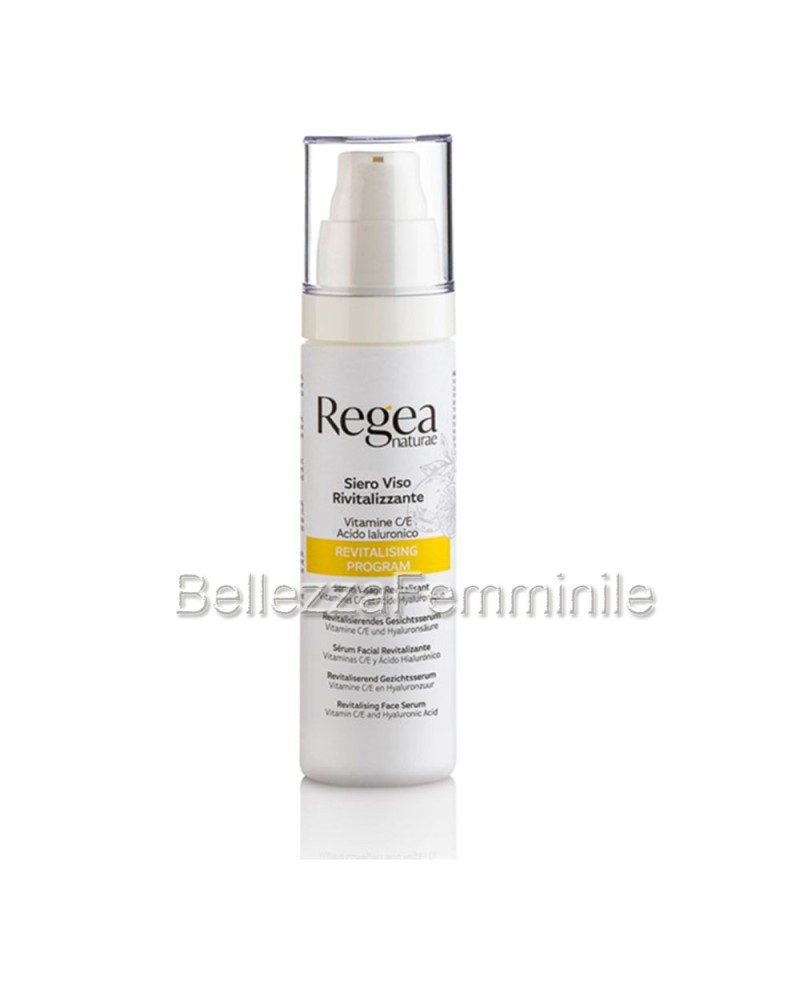 Siero Viso Rivitalizzante con Vitamina C ed Acido Ialuronico Regea Naturae 50ml