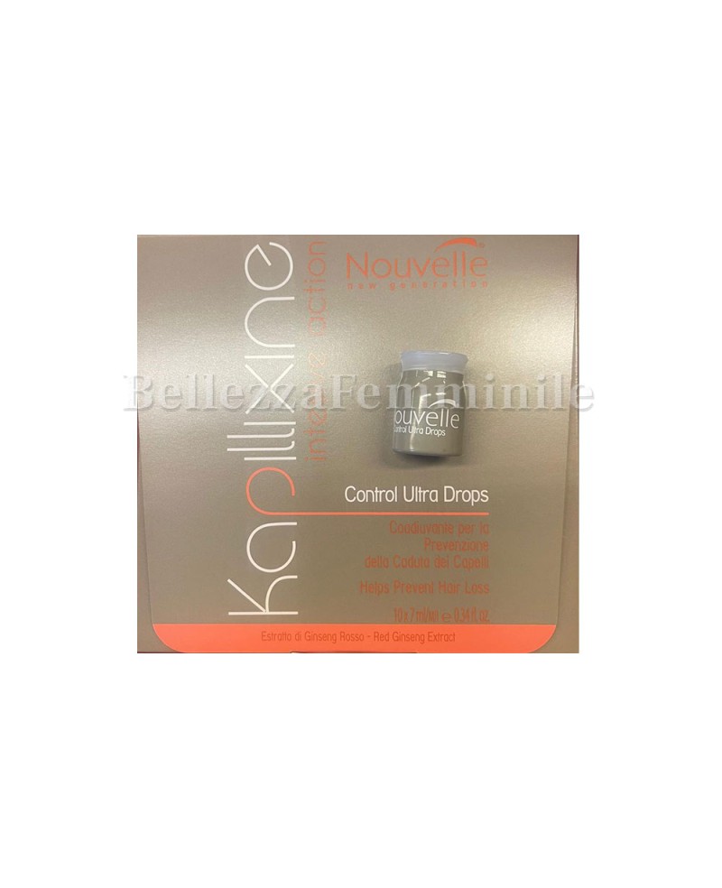 Hair Vials Adjuvant Prevention of Hair Loss with Red Ginseng Extract Nouvelle 10x7ml
