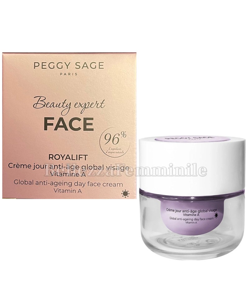 Crema Viso Giorno Anti Età con Vitamina A Professionale 50ml Peggy Sage