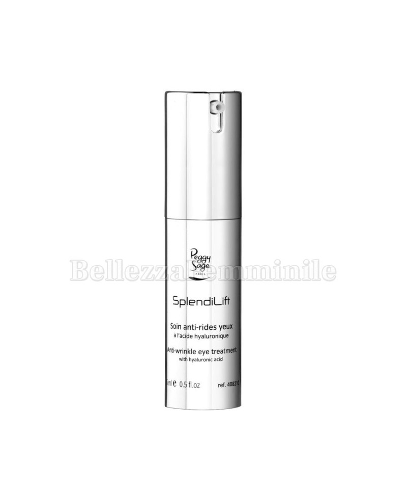 Trattamento Viso/Occhi in Crema Anti Rughe con Acido Ialuronico Professionale 15ml Peggy Sage