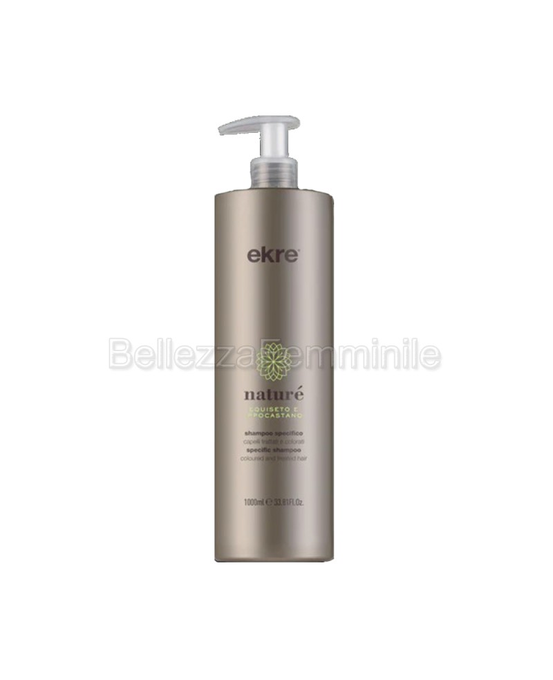 Shampoo Capelli Protezione Colore Professionale 1000ml Ekre Naturé