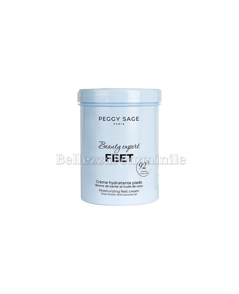 Crema Piedi Idratante con Burro di Karitè ed Olio di Cocco 270ml Peggy Sage