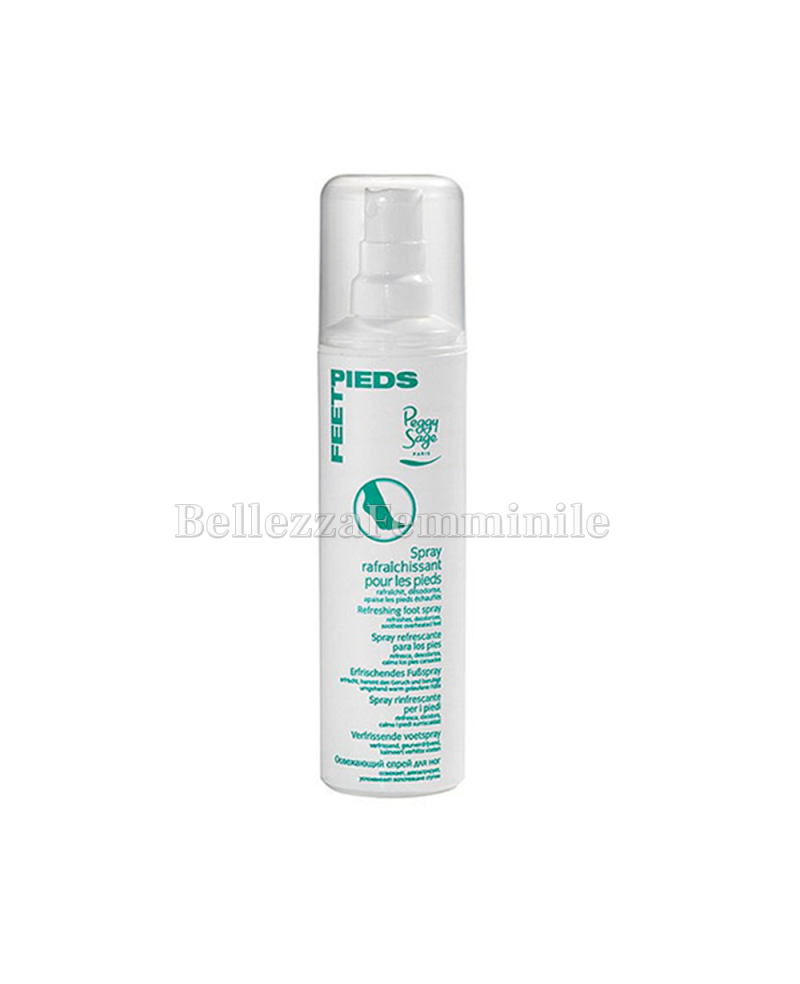 Spray Rinfrescante Piedi Professionale AntiOdore ed AntiSudorePeggy Sage 100ml