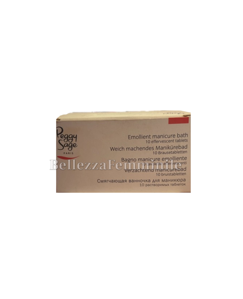 Hand and Nail Bath Manicure Emollient - 10 Professional Effervescent Tablets - Peggy Sage