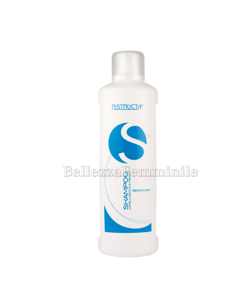 Shampoo Semi di lino Capelli Secchi e Fragili Professionale 1000ml Ristructa