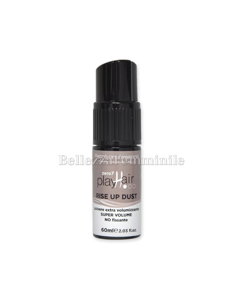Polvere Extra Volumizzante Capelli Professionale Retrò Specific zero7 Play Hair Rise Up Dust 60ml