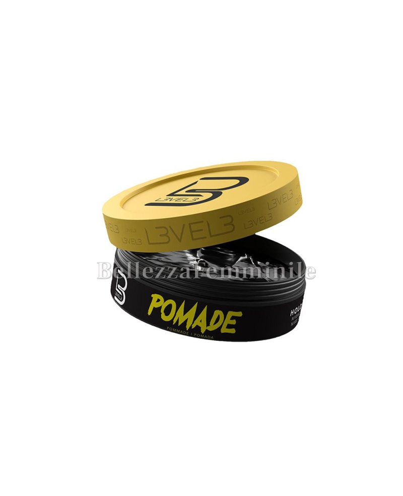 Cera per capelli Pomade lucida, tenuta forte Hair Pomade 150ml L3VEL3
