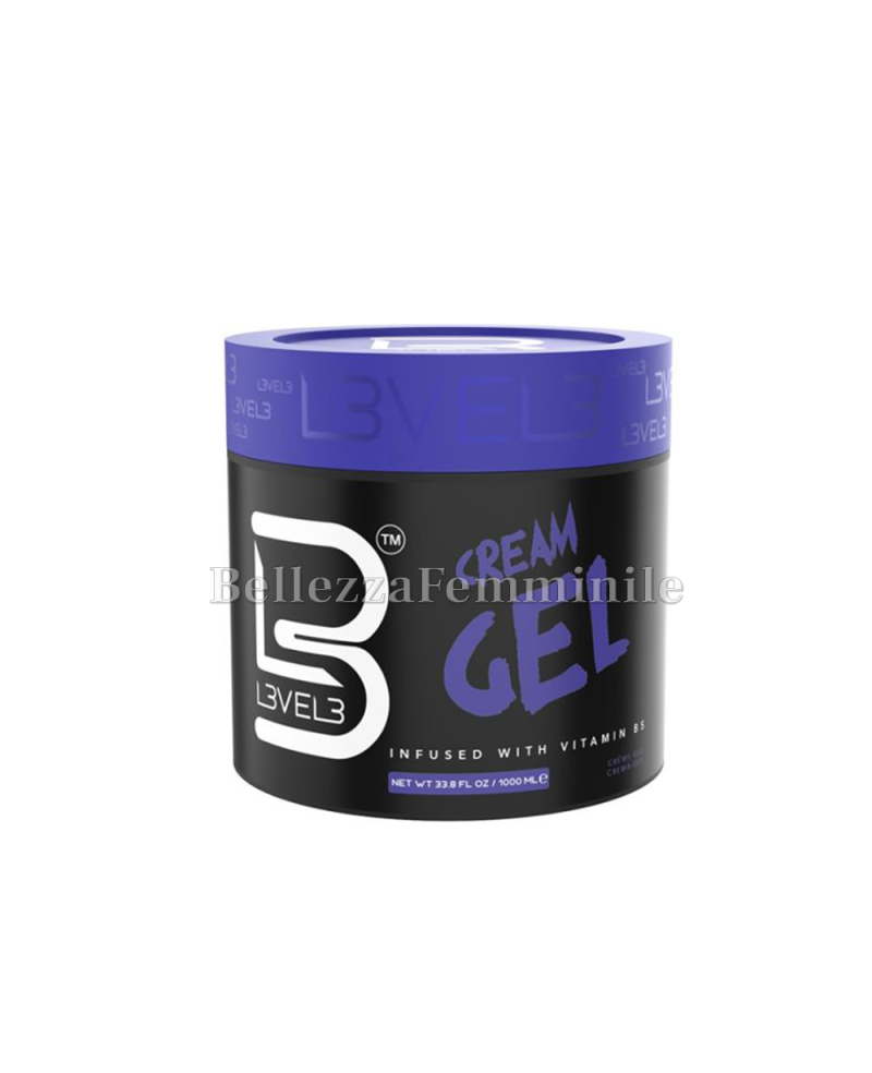 Hair Gel Cream in a Professional Barber Pot - 500ml - Level3 LV3