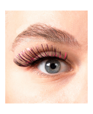 False eyelashes + glue - pink paradise - Professional Peggy Sage - Be Crazy line