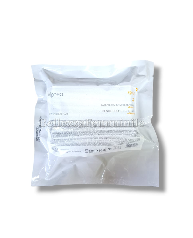 Bende Corpo Cosmetiche Saline Con Effetto Detox -2 Bende Imbevute - 250ml