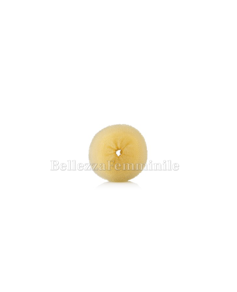 Elastic Sponge Donut Hair 80mm Professional for chignon - blonde color.
