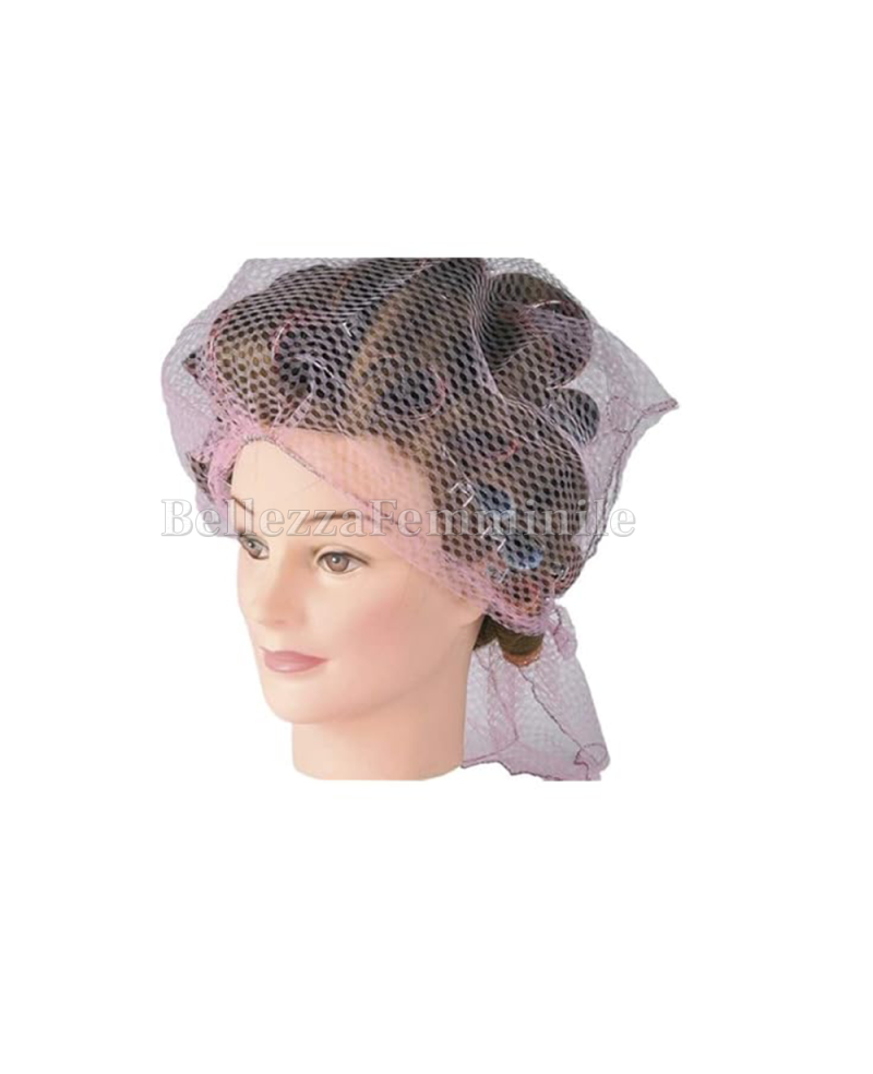 Blue Hair Net for Professional Curlers - 1 piece pack