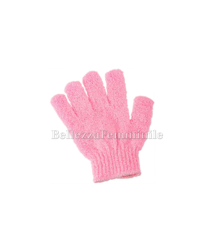 Guanto Esfoliante Corpo Professionale - confezione 2 pezzi - colore rosa - Peggy Sage
