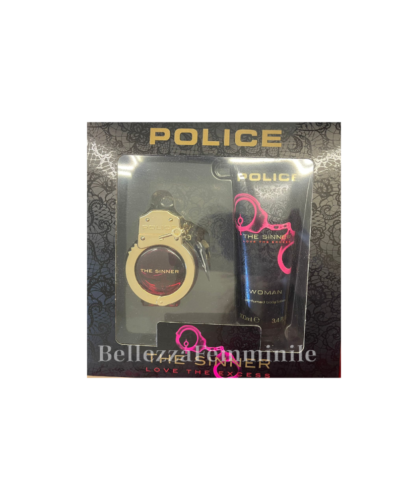 Profumo Corpo 30ml e Crema Corpo 100ml Police The Sinner