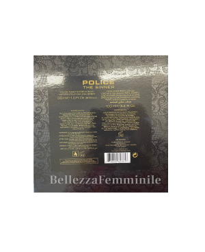 Profumo Corpo 30ml e Crema Corpo 100ml Police The Sinner