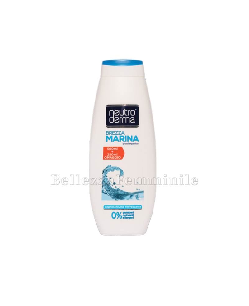 NeutroDerma SEA BREEZE Refreshing Hypoallergenic Body Wash 750ml