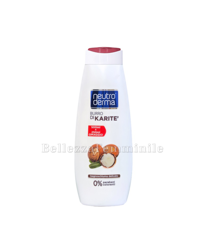 NeutroDerma Shea Butter Gentle Body Wash 750ml