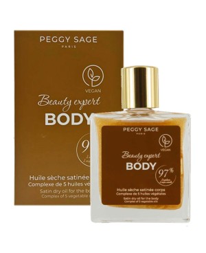 Olio Secco Satinato Corpo Beauty Expert Body Peggy Sage con Complesso di 5 Oli Vegetali 50 ml- 404303