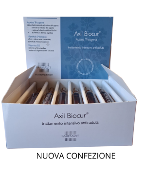 Hair vials Hair loss treatment Axil biocur 12 vials of 10 ml - Farmavit