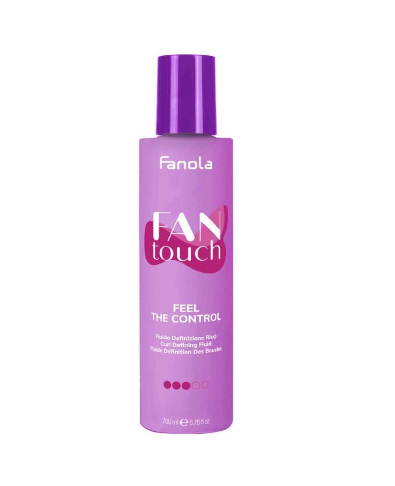 FANOLA FAN TOUCH FEEL THE CONTROL CURLY FLUID - 200ML