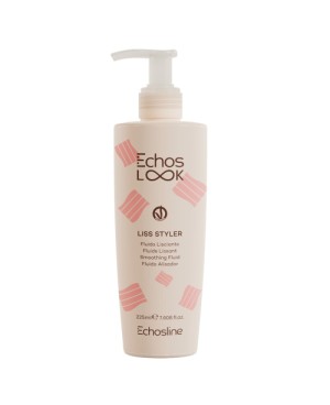 Smoothing Fluid for Straight-Curly Hair 225 ml Echosline Liss Styler